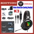 Onikuma K3 RGB LED Light Stereo Noise Reduction 3.5mm Audio Jack Gaming Headset