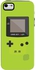 Stylizedd Dual Layer Tough Case Cover Matte Finish for Apple iPhone SE / 5 / 5S - Gameboy Color - Green