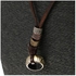 Magideal Antique Punk Brown Leather Pendant Adjustable Necklace Mens Pendant Necklace