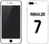 Vinyl Skin Decal For Apple iPhone 7 Plus Ronaldo Real Jersey