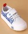 Cute Walk by Babyhug Text Printed Casual Shoes with Velcro Closure - Blue