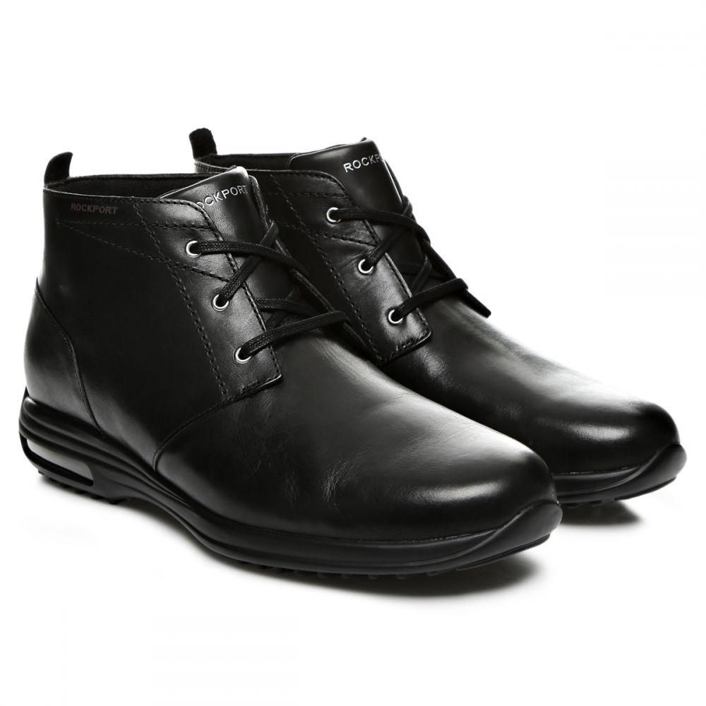 Rockport K59257 City Routes Chukka Dress Shoes for Men - 8 US/41 EU, Black