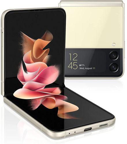Samsung Galaxy Z Flip3 - 6.7-inch 256GB/8GB Dual Sim 5G Mobile Phone - CREAM