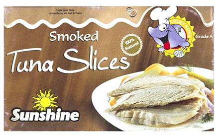Sunshine Tuna Slices Smoked -120g