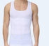 Men's White Corset Firming Body, Size Medium -XXL
