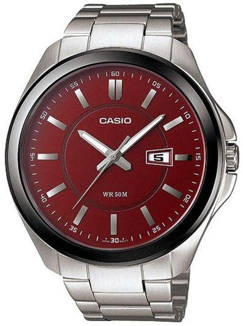 Casio MTP-1318BD-4A Stainless Steel Watch - Silver