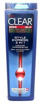 Clear Men Style Express 2 in 1 Shampoo - 400 ml