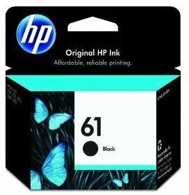 Hp 61 Ink Cartridge, Black [ch561wa]
