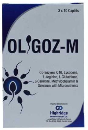 Oligoz-M Tablets 30's