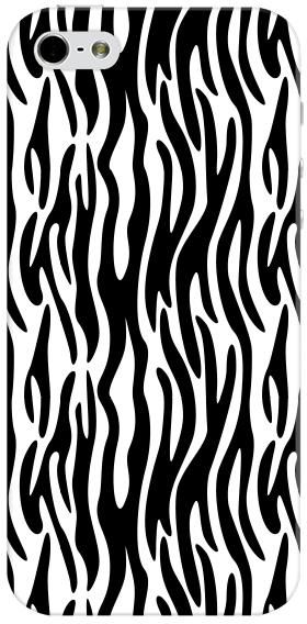 Stylizedd Apple iPhone 5 5S Premium Slim Snap case cover Matte Finish - Zebra Stripes
