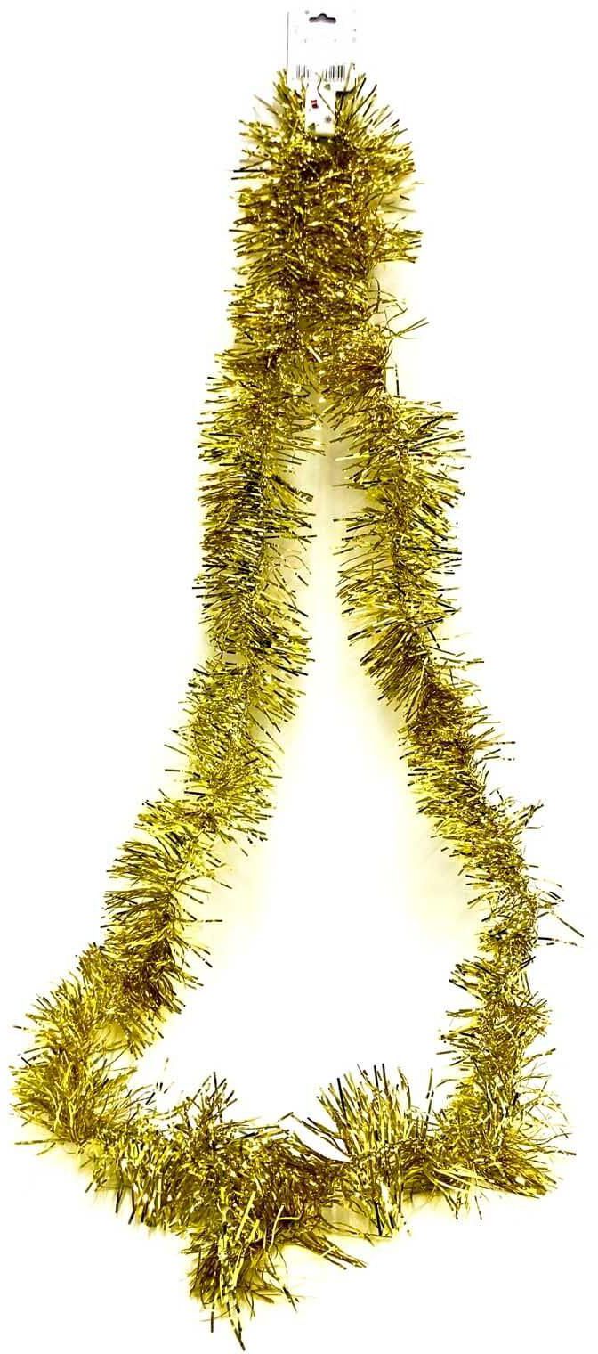 Life-Play Party And Christmas Decorations - 9cm x 2 meters - Yellow
