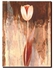 Decorative Wall Painting With Frame Brown/White 120x40centimeter