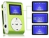 Generic OR MX-801 Mini Digital MP3 Multimedia Player with LCD Display & Clip TF Reading-green