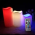 Flameless Candles Light,LED Discoloration Flameless Candles Battery Operated,with Multi-Function Remote Control and Timer,Birthday and Home Decoration(3-Piece Set)