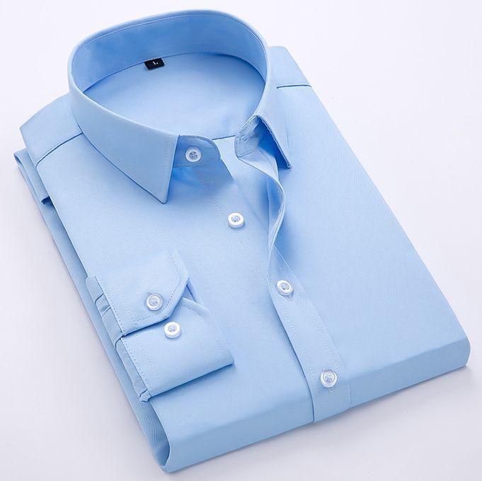 Men's Corporate Quality Long Sleeve Sky Blue Shirt