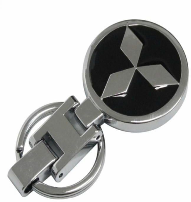 Mitsubishi Key Chain - Black