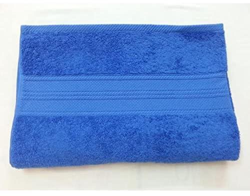 Bath Towel, Blue Color, Cotton, 180x90 Cm, American.23425_ with two years guarantee of satisfaction and quality