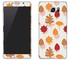 Vinyl Skin Decal For Samsung Galaxy Note 5 Autumn Scribble