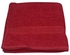 Cotton Bath Towel Red 70x140cm