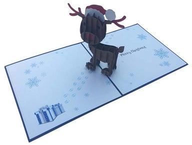 Reindeer - Traditional Greeting Card