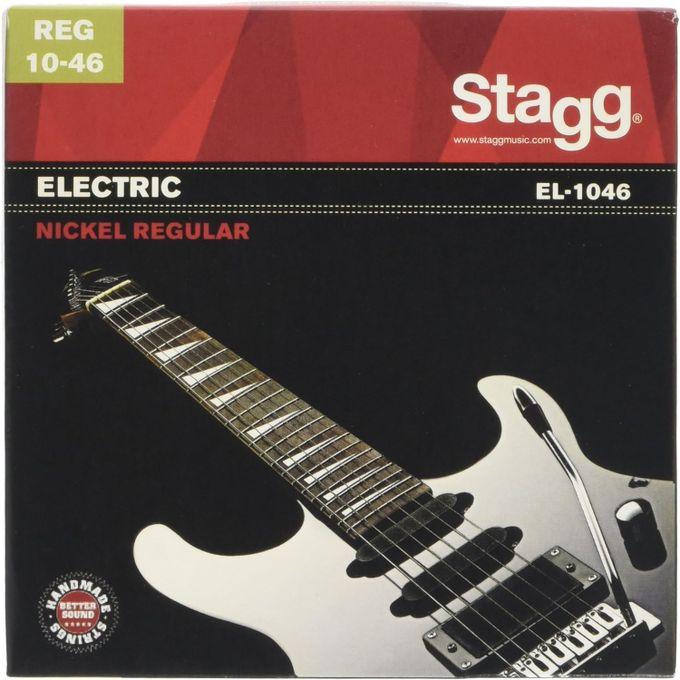 STAGG EL-1046 Regular Nickel Electric Guitar String Set - Grey
