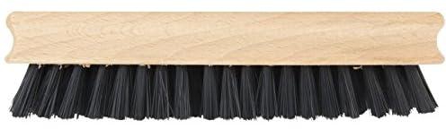 Elliott Large Wooden Shoe Brush, Black, FSC Certified Wood, Synthetic Fibres, Perfect for Cleaning and Polishing Leather Shoes and Boots
