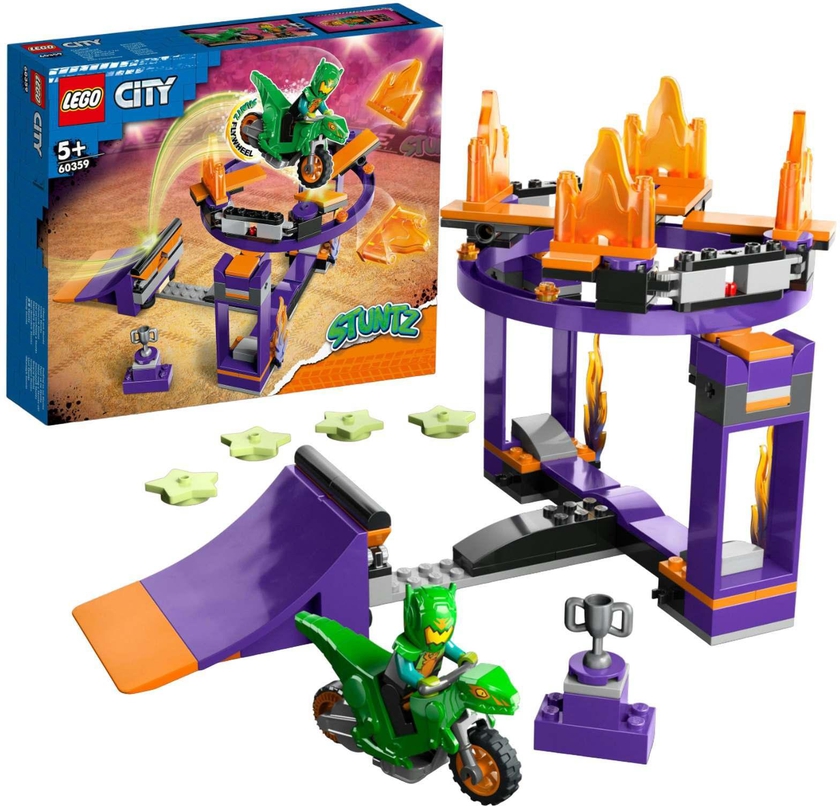 Lego City Dunk Stunz Ramp Challenge Building Toy 60359 Multicolour