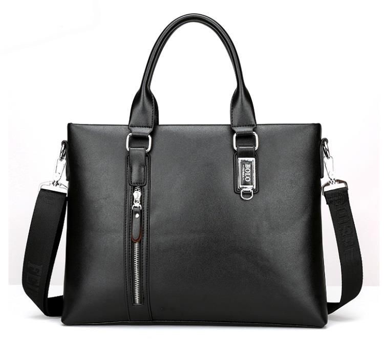 Men's Handbag Fashion Business Briefcase -Black