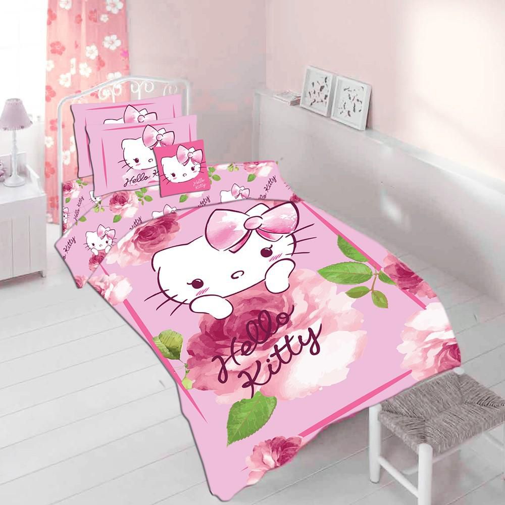 Hello Kitty S/4 pc Comforter / HK16-4PC-Comforter - Pink