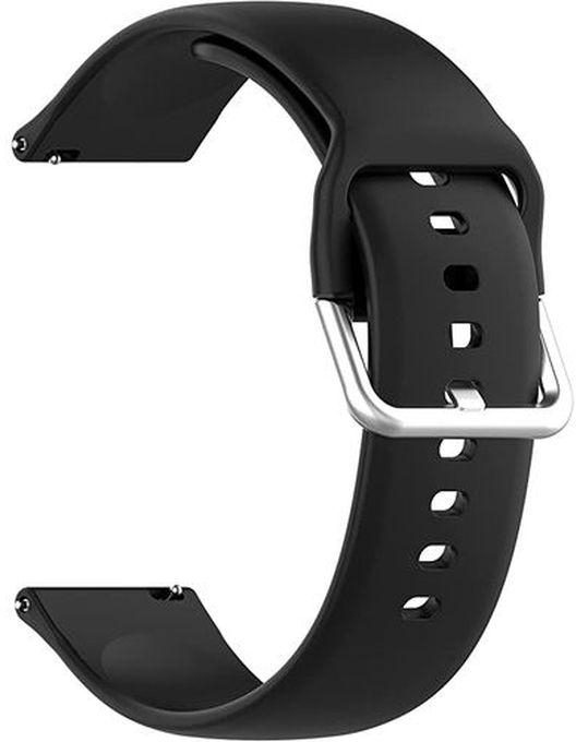 Silicone Replacement Strap 22mm For Xiaomi Watch S1/S1 Active/Mi Watch - Black
