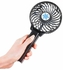 Portable USB Lithium Battery Rechargeable Fan Ventilation Foldable Air Conditioning Fans Foldable Cooler Mini Operated Hand Held Cooling Fan for Outdoor Home (Black)