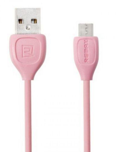 Remax RC-050m Lesu - USB to Micro-USB Charge and Sync Cable - 1 Meter - Pink
