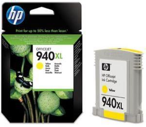 Ink Cartridge HP 940XL Yellow Officejet- Cartridges - For Officejet Pro 8500A e-All-in-One Printer - Accessory