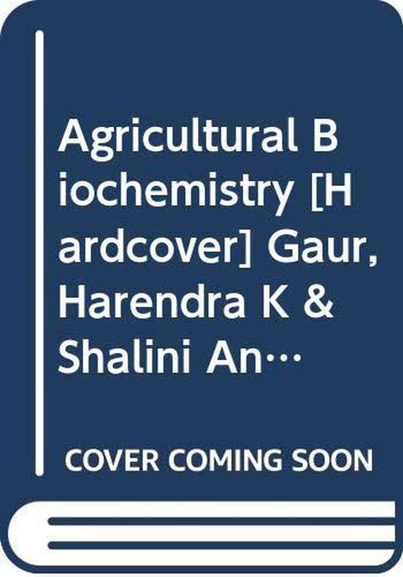 Agricultural Biochemistry-India