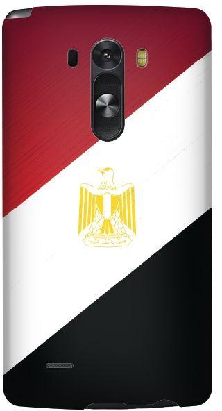 Stylizedd LG G3 Premium Slim Snap case cover Matte Finish - Flag of Egypt
