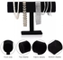 Single Tier Velvet Bracelet Display Stand Holder T-Bar Jewelry Bracelet Organizer Rack Chain Jewelry Storage