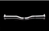 ULTRA RACING 2 Point Room Bar:Honda Civic EG (4D) [RO2-625A]