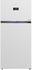 Beko Refrigerator, Refrigerator 16.4Cu.ft, Freezer 5.8Cu.ft, Inverter, White