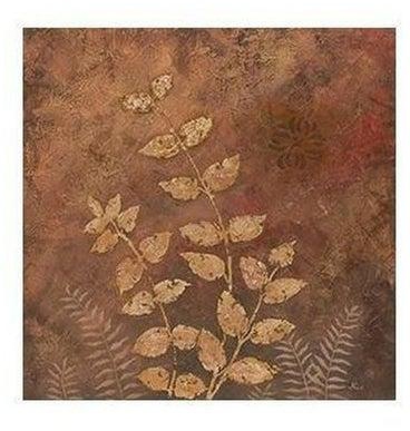 Decorative Wall Poster Brown 15x15cm
