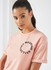 Women Trendy Casual Crew Neck T-Shirt With Short Sleeves Pink
