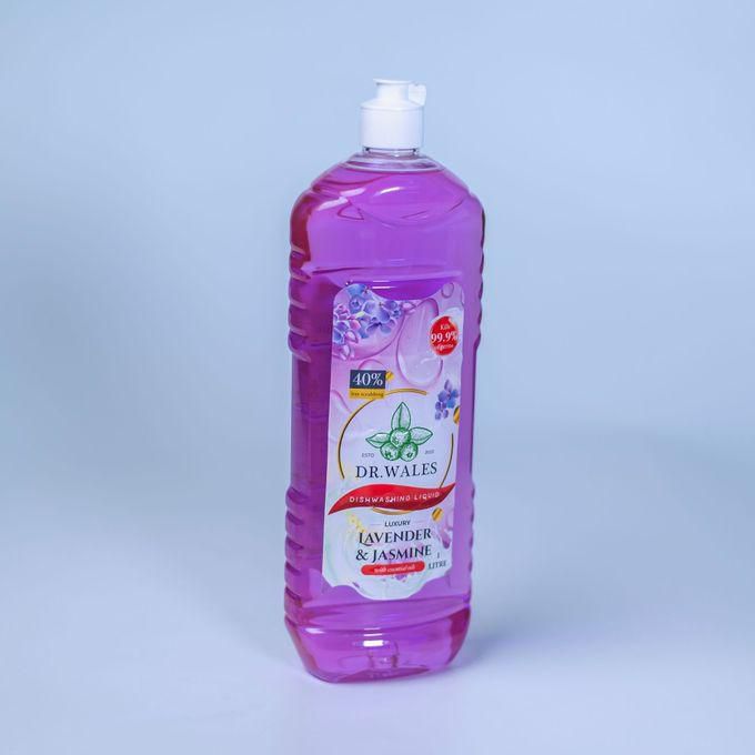 DR. WALES Dishwashing Liquid Detergent- Lavender & Jasmine 1 Litre