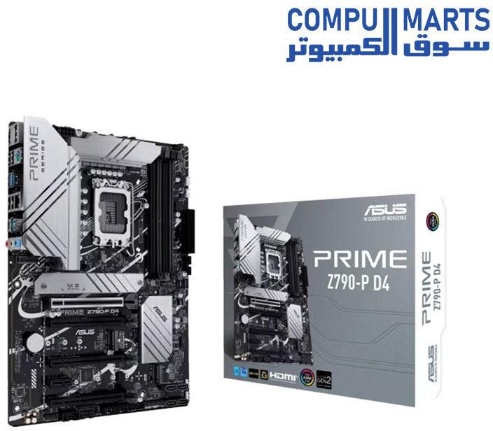 ASUS PRIME Z790-P D4 (Socket 1700/Z790/DDR4/S-ATA 6Gb/s/ATX) motherboa