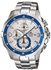 Casio Edifice Men's Silver Chronograph Dial Stainless Steel Band Watch [EFM-502D-7AV]