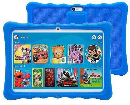 Wintouch K11 Kids Tablet-Dual Sim-10.1" -1GB RAM-16GB ROM Plus Free Pouch Inside And Gifts – Blue