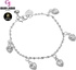 GJ Jewellery Emas Korea Anklet - Gila-Gila Love 2.0 3370210-0