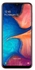 Samsung Galaxy A20 32GB Red SM-A205F 4G Dual Sim Smartphone