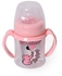 Wide Neck Bottle With Handle 150ml pink elephant