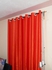 Orange Curtains 2Pc (2M Each) + FREE SHEER