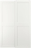 GRIMO زوج من أبواب جرارة - أبيض ‎150x236 سم‏