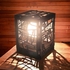 صندوق خشبي مصباح ليلي خفيف شكلين مختلفين